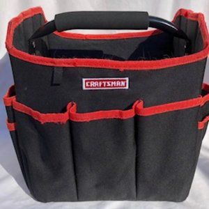 Craftsman Tool Tote (Black/Red, Ballistic Nylon)